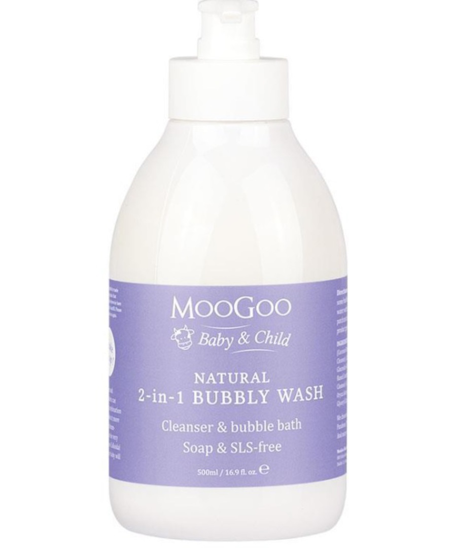 MooGoo Natural 2-in-1 Bubbly Wash 500mL image 0